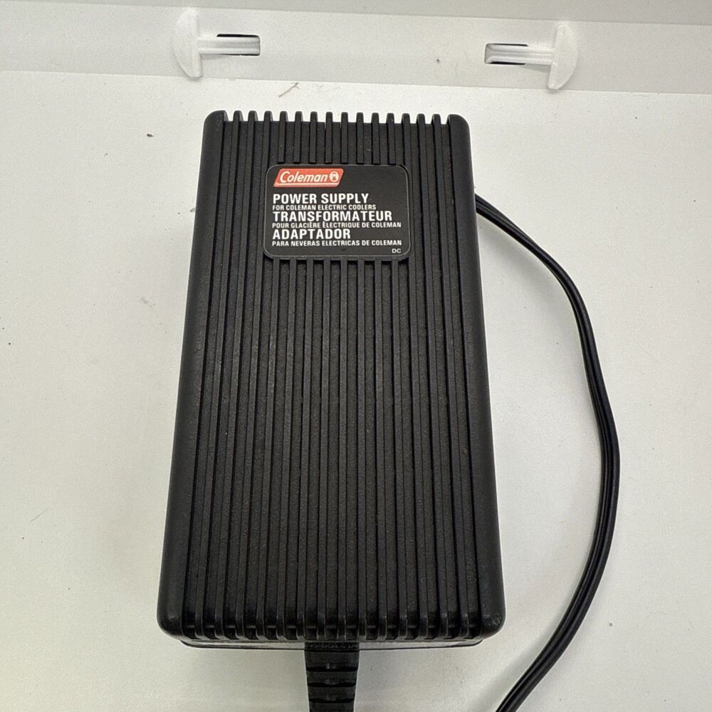 Coleman Electric Coolers Power Supply 12 Volt Plug Model 5232E640T Adapter Works